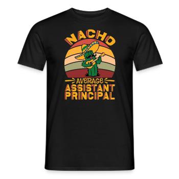 Deputy Director Deputy Principal Mexico - Men's T-Shirt - black - Front - AI Model Male 178 light (178cm)