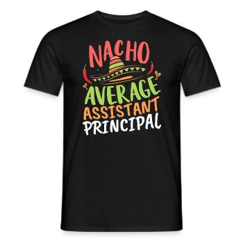 Deputy Director Deputy Principal Mexico - Men's T-Shirt - black - Front - AI Model Male 178 light (178cm)