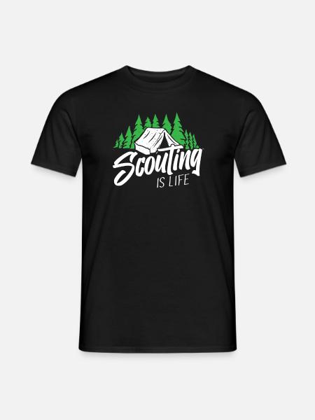 Scout - Men's T-Shirt - black