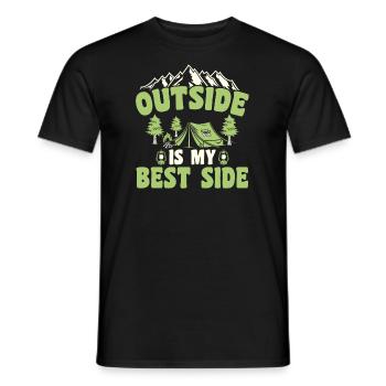 Pfadfinder Am Besten - Männer T-Shirt - Schwarz - Vorne - AI Model Male 178 light (178cm)