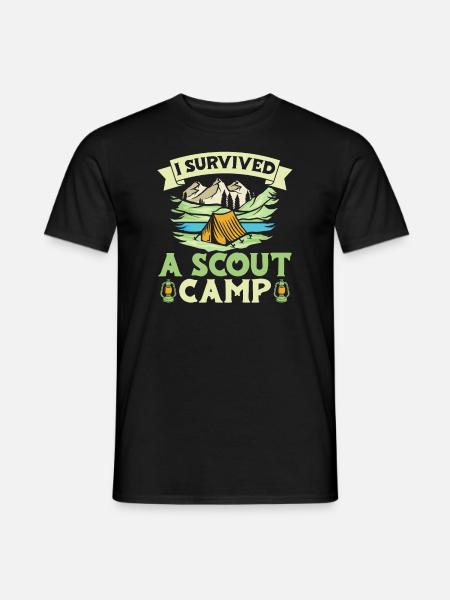 Survivants scouts - T-shirt homme - noir