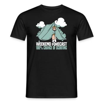 Boy Scout Mignon - T-shirt homme - noir - Devant - AI Model Male 178 light (178cm)