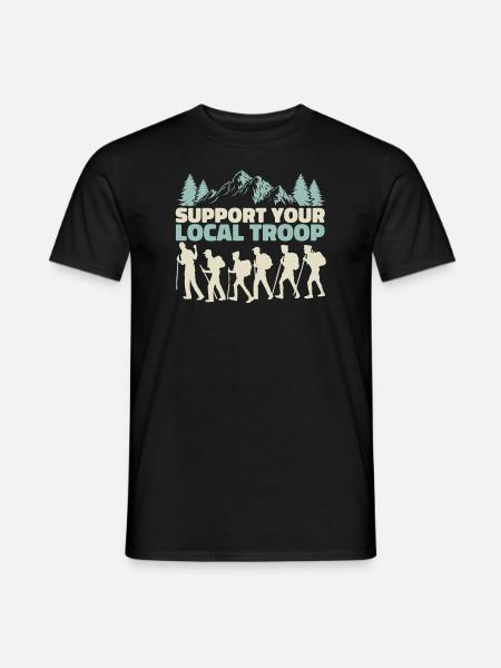 Boy Scout Squad - Men's T-Shirt - black