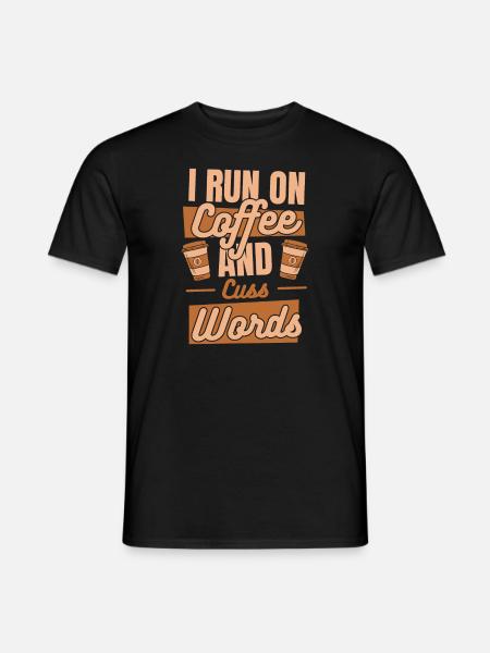 Black Humor Coffee - Men's T-Shirt - black