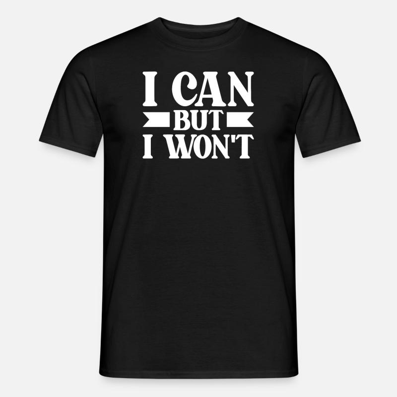 Schwarzer Humor - Männer T-Shirt - Schwarz