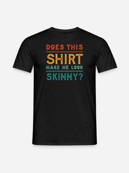 Black Humor Slim - Men's T-Shirt - black