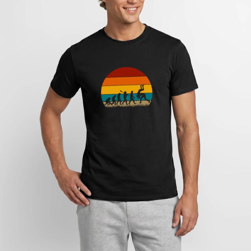 Retro Evolution Wrestling Männer T-Shirt