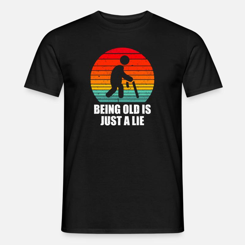Schwarzer Humor - Männer T-Shirt - Schwarz