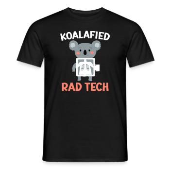 Ich kann Dummes nicht reparieren, aber ich kann es röntgen Radiologe - Männer T-Shirt - Schwarz - Vorne - AI Model Male 178 light (178cm)