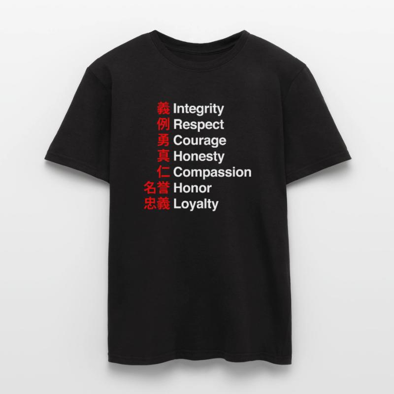 Bushido Code - The Samurai Waycode Men’s T-shirt