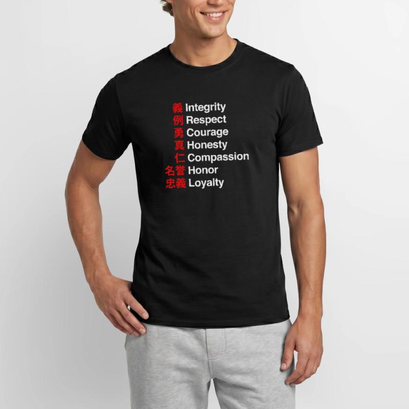 Bushido Code - The Samurai Waycode Men’s T-shirt