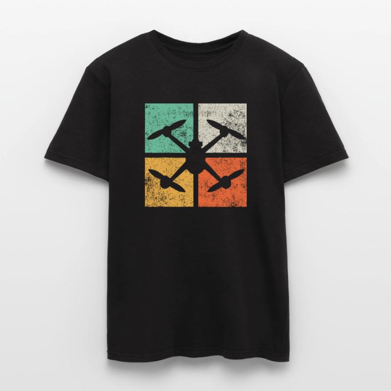 Drones Pilot Quadcopter FPV Drone Racingfpv racing Men's T-Shirt