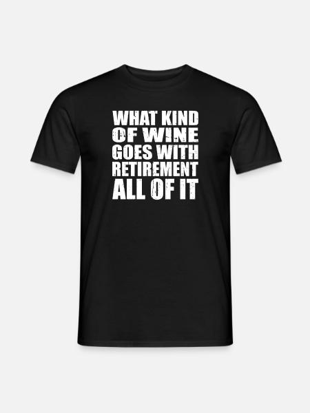 Pensioner Pension Funny - Men's T-Shirt - black