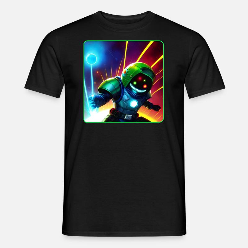 Astronaute de l’espace cool - T-shirt homme - noir