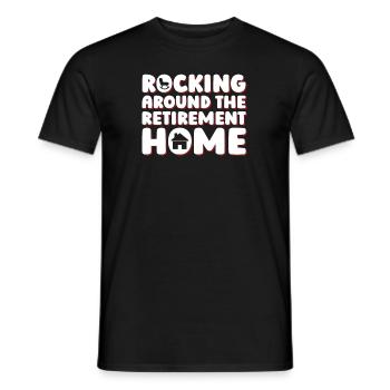 Rentner Rente Rentner - Männer T-Shirt - Schwarz - Vorne - AI Model Male 178 light (178cm)