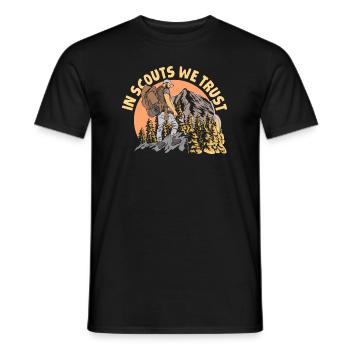Éclaireur - T-shirt homme - noir - Devant - AI Model Male 178 light (178cm)