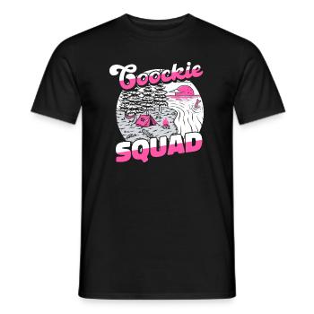 Pfadfinder Plätzchen Cookie Squad - Männer T-Shirt - Schwarz - Vorne - AI Model Male 178 light (178cm)