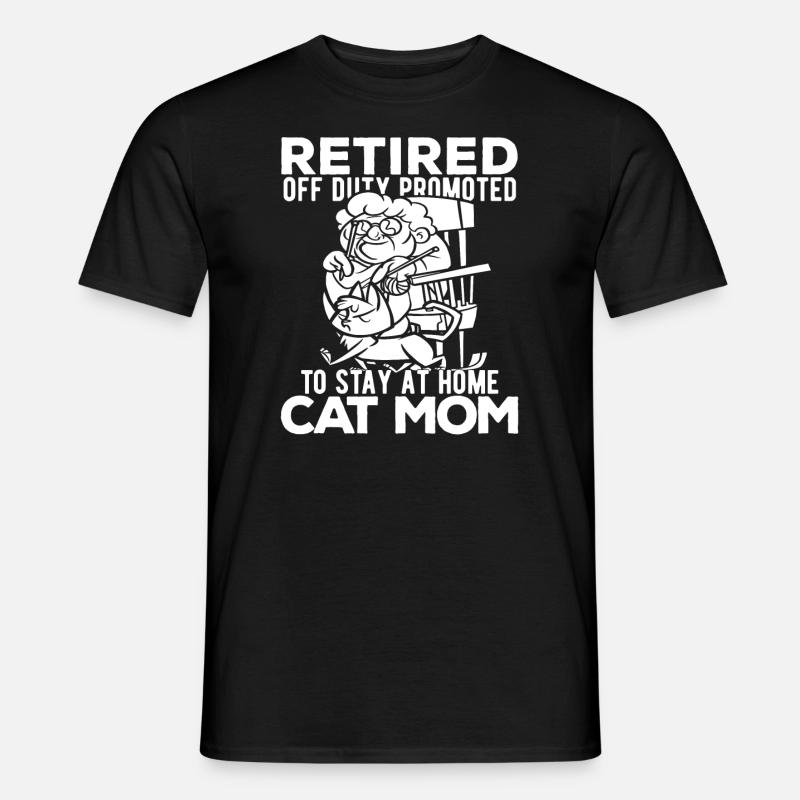 Rentner Rente Mutter - Männer T-Shirt - Schwarz