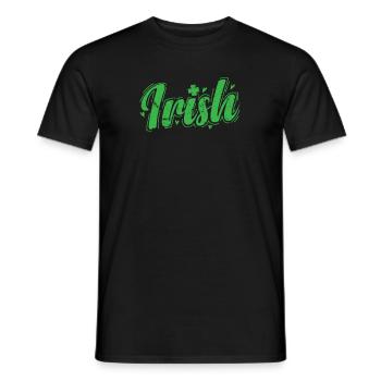 Bière irlandaise de la Saint-Patrick - T-shirt homme - noir - Devant - AI Model Male 178 light (178cm)