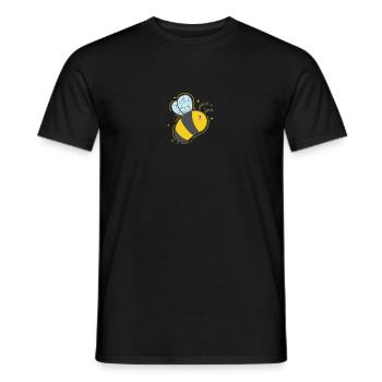 abeille miel animaux nature apiculteur - T-shirt homme - noir - Devant - AI Model Male 178 light (178cm)