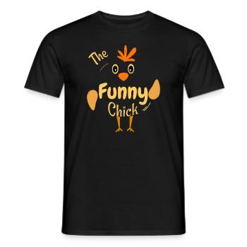 Happy Family Match - Männer T-Shirt - Schwarz - Vorne - AI Model Male 178 light (178cm)