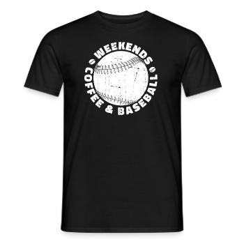 Baseball Baseball Maman - T-shirt homme - noir - Devant - AI Model Male 178 light (178cm)
