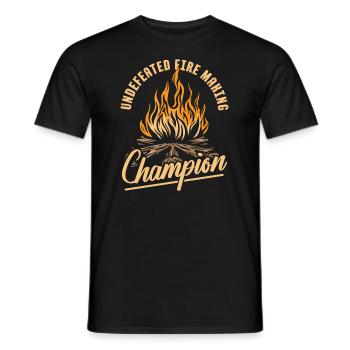 Éclaireur - T-shirt homme - noir - Devant - AI Model Male 178 light (178cm)