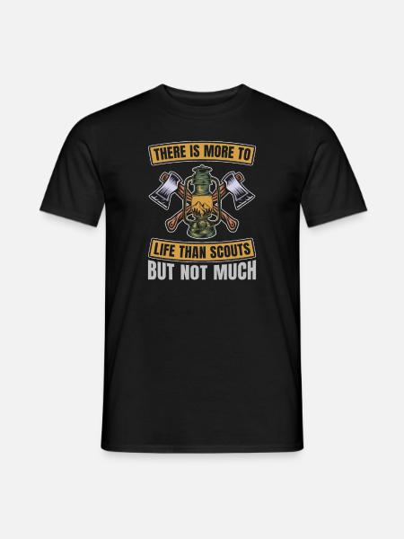 Boy Scout Funny - Men's T-Shirt - black
