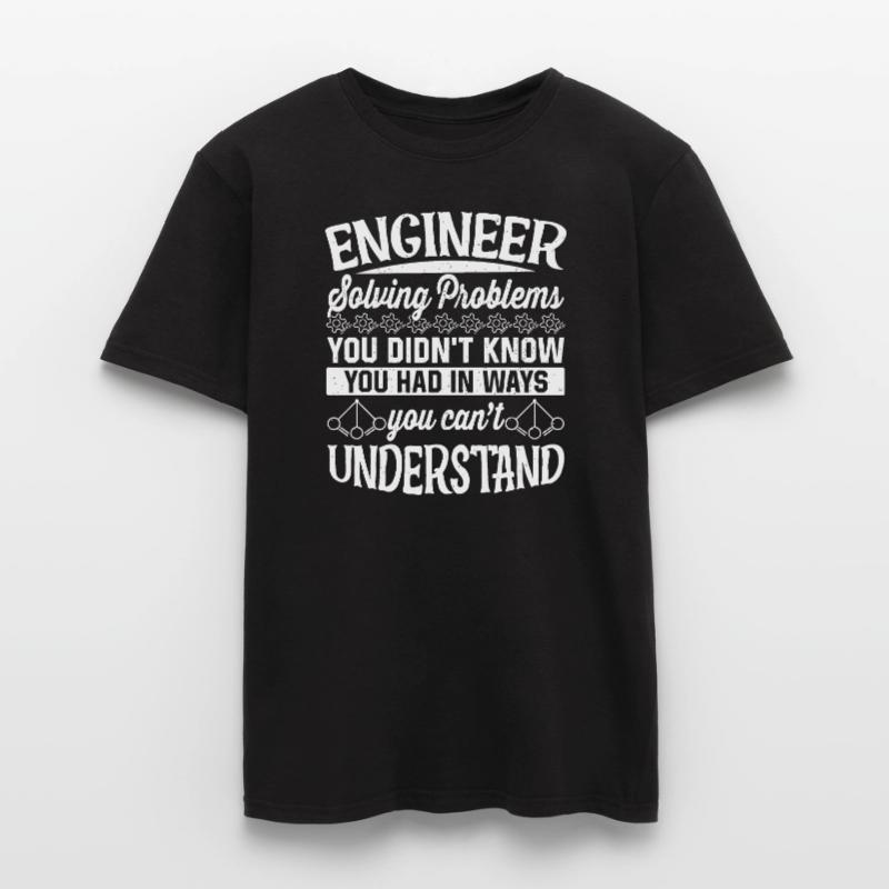 Engineer Solving Problems Men’s T-shirt