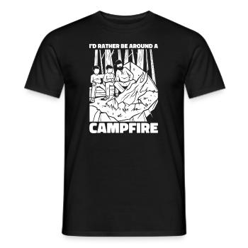 Scout - Men's T-Shirt - black - Front - AI Model Male 178 light (178cm)