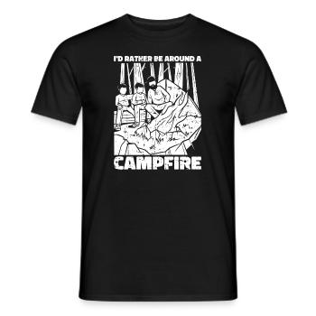 Scout - Men's T-Shirt - black - Front - AI Model Male 178 light (178cm)