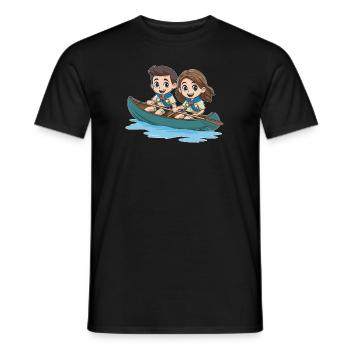 Éclaireur - T-shirt homme - noir - Devant - AI Model Male 178 light (178cm)