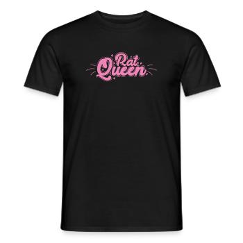 Reine des rats Rongeur Nature Familier - T-shirt homme - noir - Devant - AI Model Male 178 light (178cm)