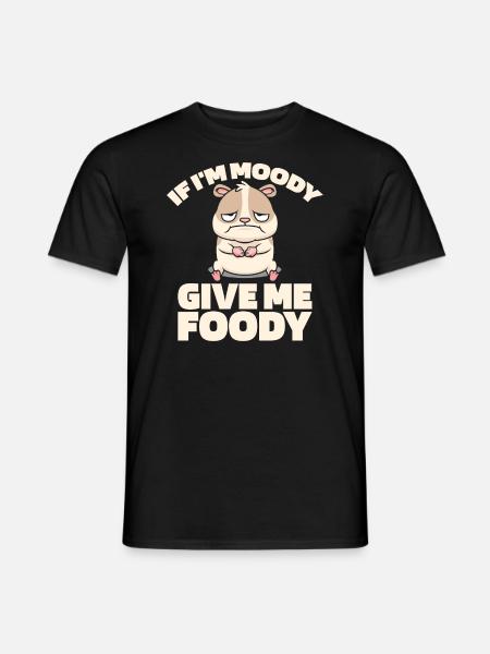 Hamster Gold Hamster Funny - Men's T-Shirt - black