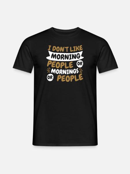 Black Humor Funny - Men's T-Shirt - black