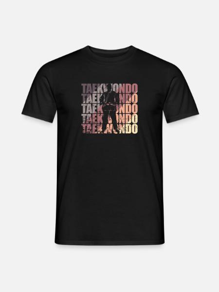Taekwondo Training Martial Arts - Men's T-Shirt - black