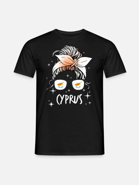 Zypern - Männer T-Shirt - Schwarz