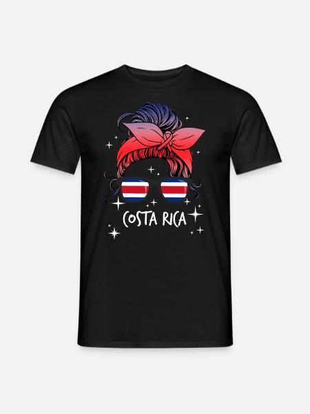Costa Rica - T-shirt homme - noir
