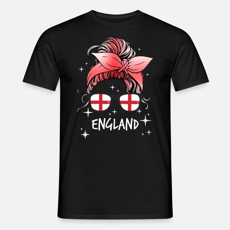 England - Männer T-Shirt - Schwarz