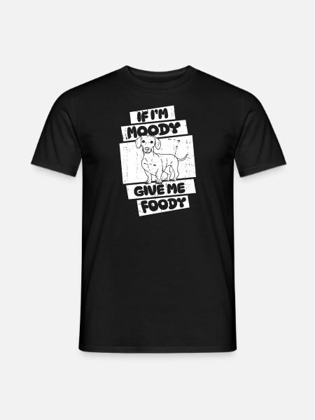 Teckel Teckel DrĂ´le - T-shirt homme - noir