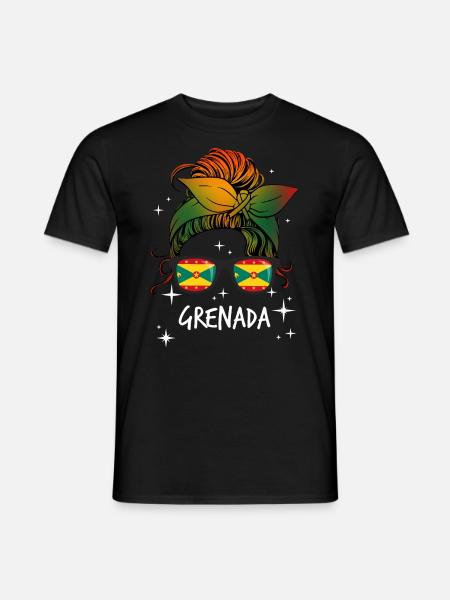 Grenada - Men's T-Shirt - black