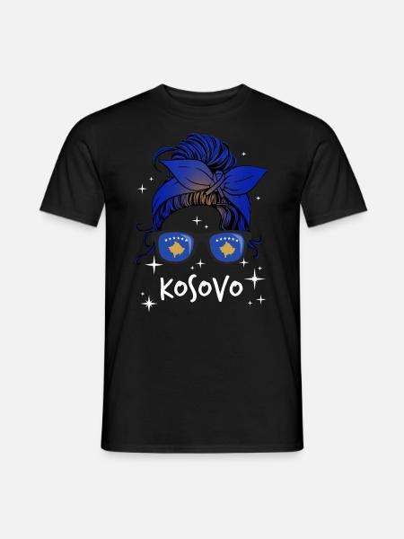 Kosovo - Men's T-Shirt - black
