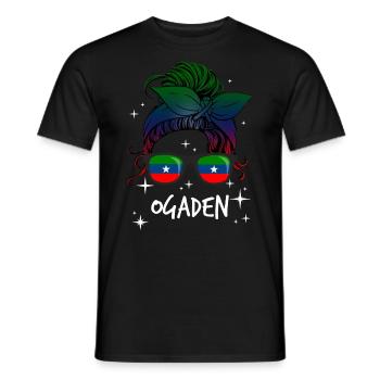 Ogaden - Men's T-Shirt - black - Front - AI Model Male 178 light (178cm)