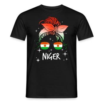 Nouvelle-Zélande - T-shirt homme - noir - Devant - AI Model Male 178 light (178cm)