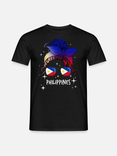 Philippines - Men's T-Shirt - black