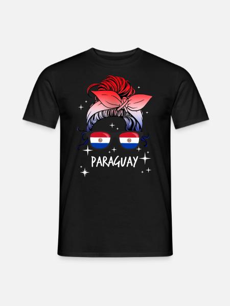 Paraguay - Men's T-Shirt - black