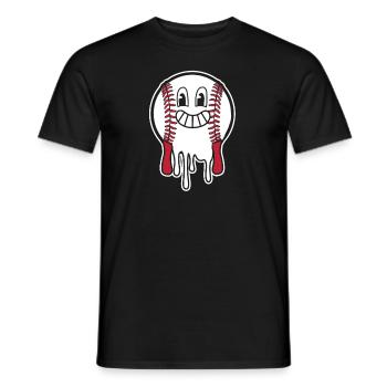 Baseball Drôle - T-shirt homme - noir - Devant - AI Model Male 178 light (178cm)