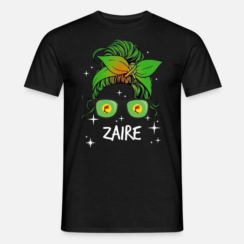 Zaire - Männer T-Shirt - Schwarz