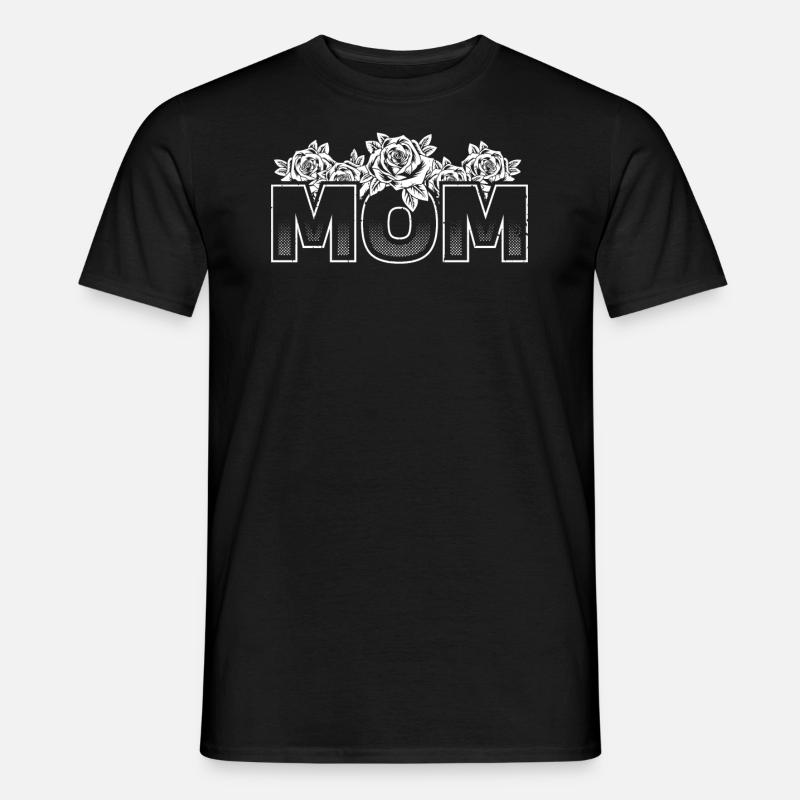 Rose mamma Rose mamma - T-skjorte herre - svart