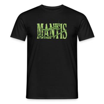 Mantis Insekt - Männer T-Shirt - Schwarz - Vorne - AI Model Male 178 light (178cm)